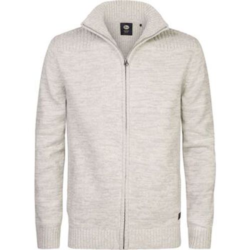 Sweat-shirt Cardigan Elim Greige - Petrol Industries - Modalova