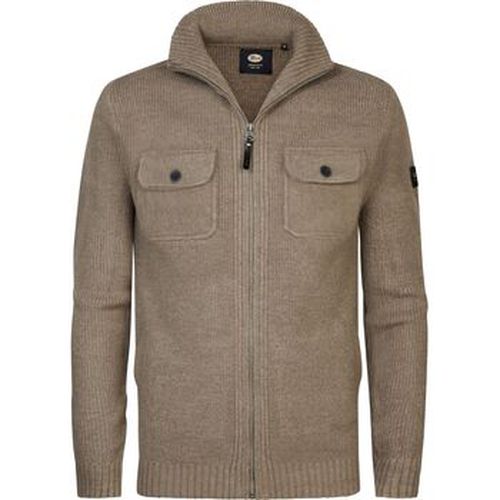 Sweat-shirt Cardigan Sitka Taupe - Petrol Industries - Modalova