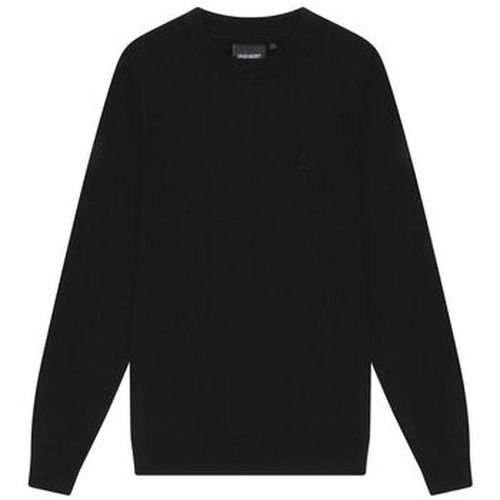 Pull KN2121VC TONAL CREW MWRINO-Z86. BLACK - Lyle & Scott - Modalova