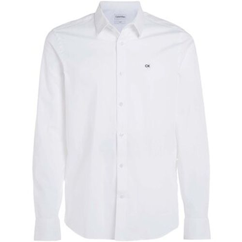 Chemise Poplin Stretch Slim - Calvin Klein Jeans - Modalova