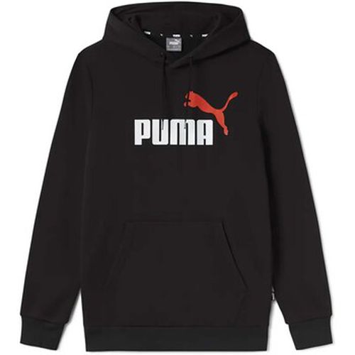 Polaire Ess+ 2 Col Big Logo Hoodie Fl - Puma - Modalova