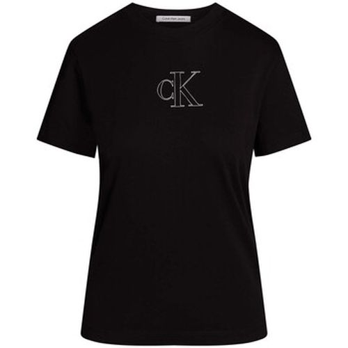 T-shirt Outlined Ck Regular - Ck Jeans - Modalova