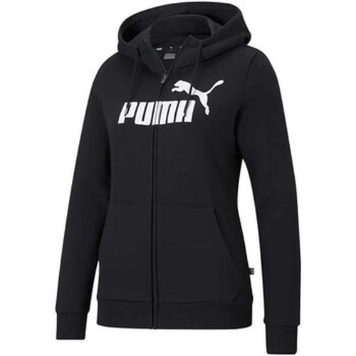 Polaire Ess Logo Full-Zip Hoodie Fl - Puma - Modalova