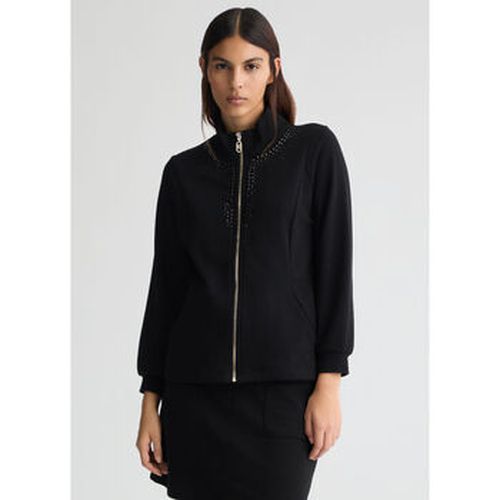 Sweat-shirt Sweat avec zip et strass - Liu Jo - Modalova