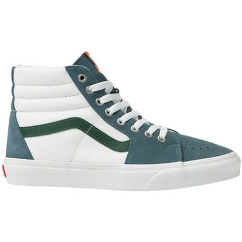 Baskets montantes - Sk8 HI - blanche et bleu gris - Vans - Modalova