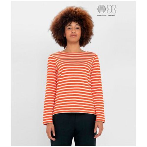 T-shirt Loreak Laida Tshirt Ecru Orange - Loreak Mendian - Modalova