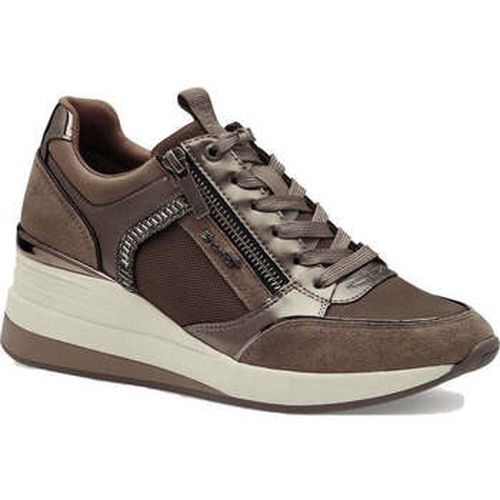 Baskets basses sneaker low taupe comb - Tamaris - Modalova