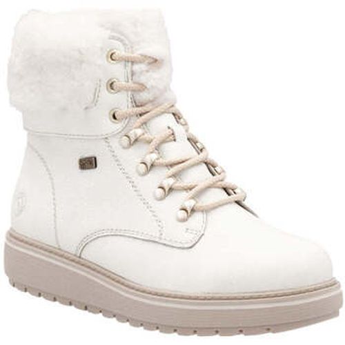 Bottines white casual closed ladies mid height boots - Remonte - Modalova