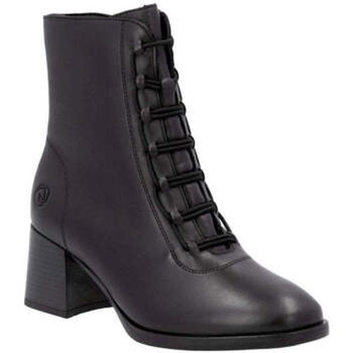 Bottines black elegant closed ladies mid height boots - Remonte - Modalova