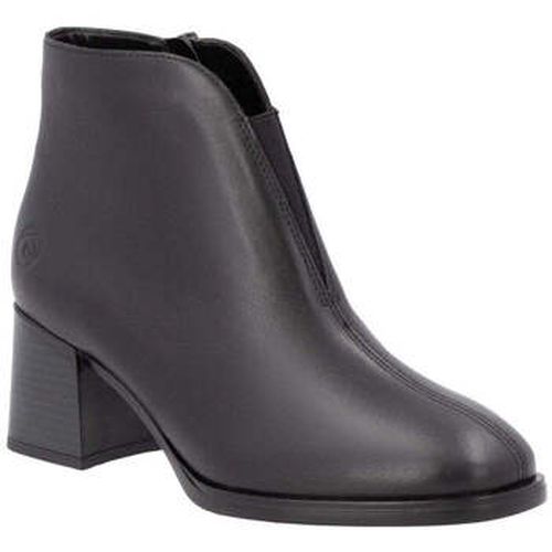 Bottines black elegant closed ladies mid height boots - Remonte - Modalova