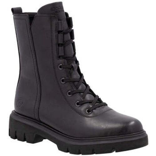 Bottines black casual closed ladies mid height boots - Remonte - Modalova