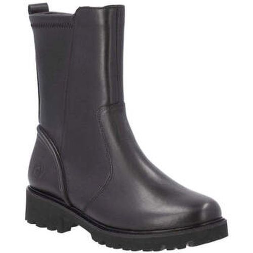 Bottines black casual closed ladies mid height boots - Remonte - Modalova