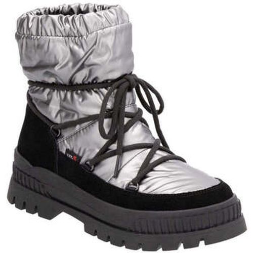 Bottines grey combination casual closed ladies mid height boots - R-Evolution - Modalova