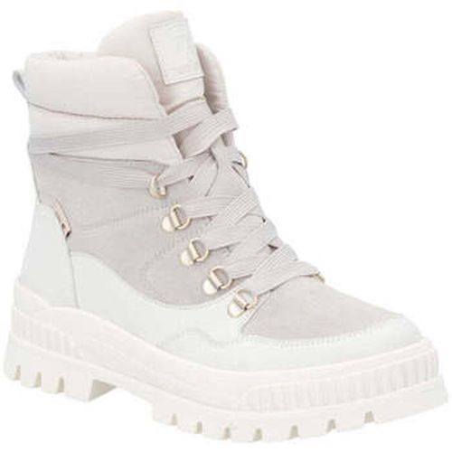 Bottines white casual closed ladies mid height boots - R-Evolution - Modalova