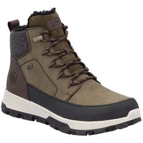 Boots green combination casual closed men's boots - Rieker - Modalova