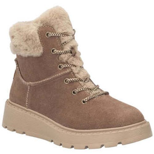 Bottines brown casual closed ladies mid height boots - Rieker - Modalova