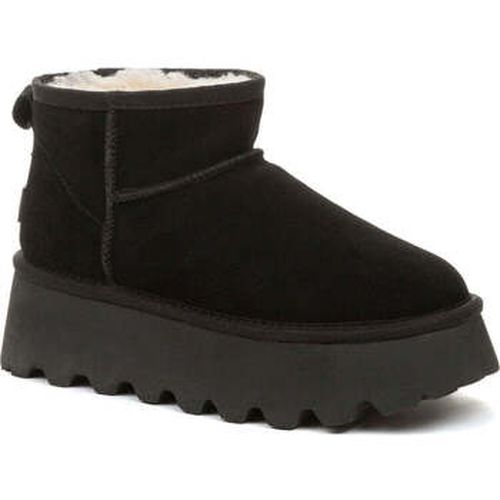 Bottines black casual closed booties - Keddo - Modalova