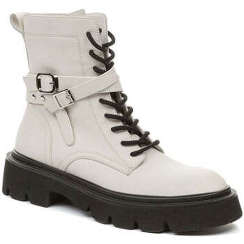 Bottines white casual closed booties - Keddo - Modalova