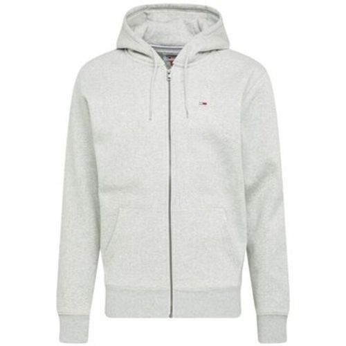 Sweat-shirt SWEATSHIRT ZIP TJM REGULAR FLEECE Z - LT GREY HTR - L - Tommy Hilfiger - Modalova