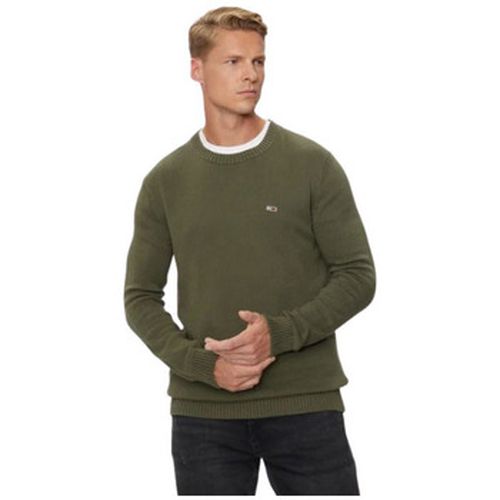 Pull PULL TJM SLIM ESSNTLS C-N - FATIGUE GREEN - M - Tommy Jeans - Modalova