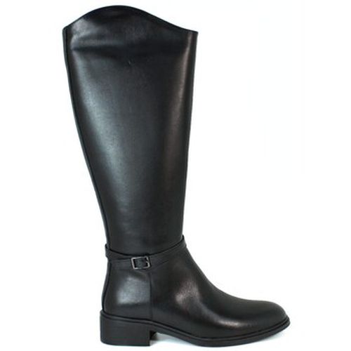 Bottes BOTA DE MONTAR CAÑA ALTA NEGRA DE PIEL 02 - Aplauso - Modalova