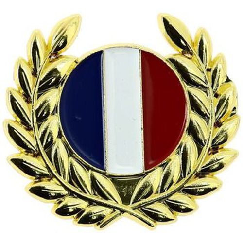 Broches Pin's Lauriers dorés et drapeau Français - Clj Charles Le Jeune - Modalova