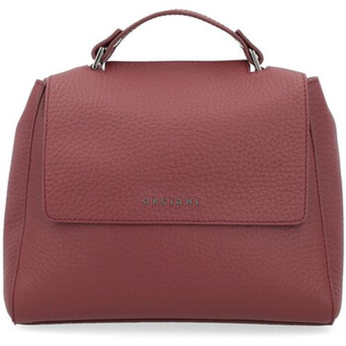 Sac Sac à main Sveva Soft Small en cuir grainé noir - Orciani - Modalova