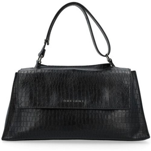 Sac a main Sac Sveva Longuette Cuir souple cocco noir - Orciani - Modalova