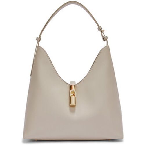 Sac a main Sac Drop en cuir lisse ivoire - Furla - Modalova