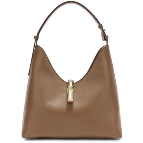 Sac a main Sac Drop en cuir lisse cognac - Furla - Modalova