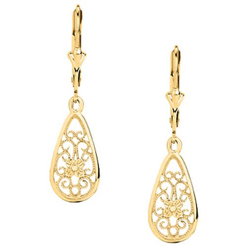 Bijoux Boucles d'oreilles en or 750/1000 - Cleor - Modalova