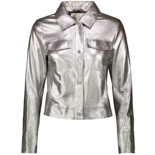 Blouson Veste en cuir Ruby Metal Ref 64167 Anthracite - Oakwood - Modalova