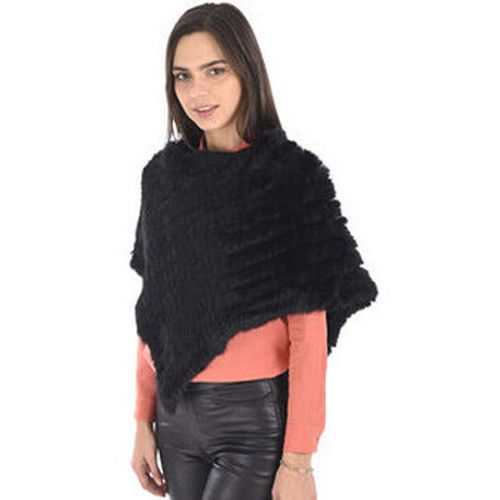 Manteau Poncho en lapin -042860 - La Canadienne - Modalova