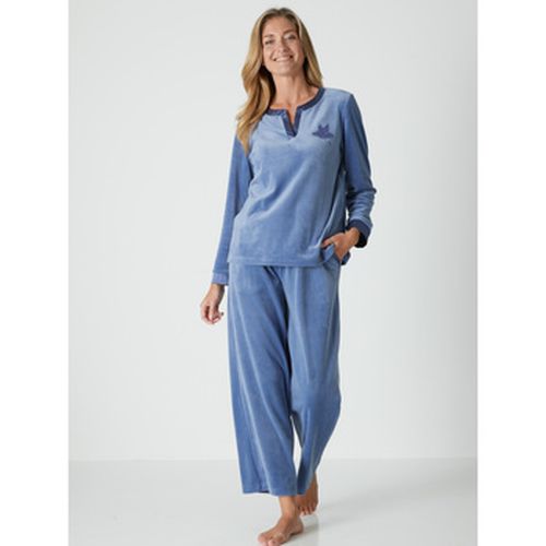 Pyjamas / Chemises de nuit by - T-shirt de pyjama maille velours - Daxon - Modalova