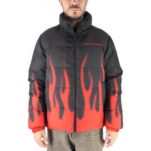 Veste Doudoune rversible imprim flammes rouges - Vision Of Super - Modalova