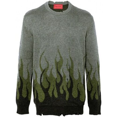 Pull Pull Jacquard Avec Flammes - Vision Of Super - Modalova