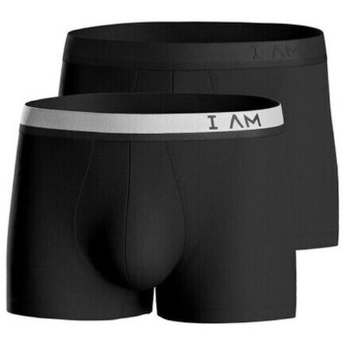 Boxers Lot de 2 shortys en lyocell uni - I Am - Modalova