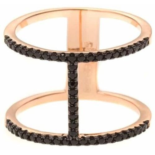 Bijoux Bague Argent Motif évasion Bicolore - Orusbijoux - Modalova