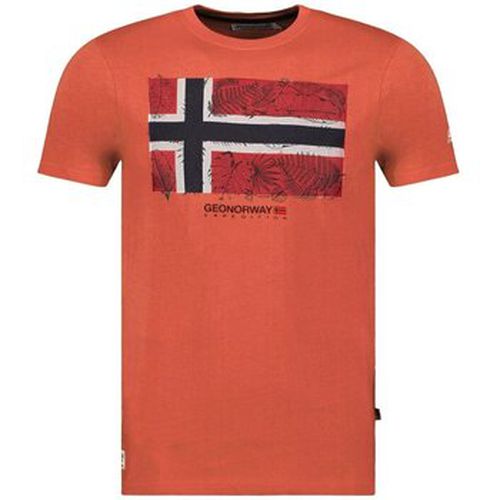 T-shirt SW1239HGNO-CORAL - Geographical Norway - Modalova