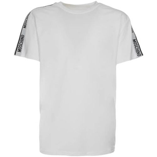 T-shirt T-shirt avec bandes logotées - Moschino - Modalova