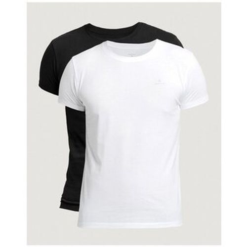 T-shirt 901002108_111_111_BLACK_WHITE - Gant - Modalova