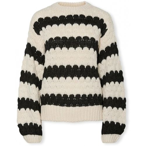 Pull YAS Bubba Knit - Birch/Black - Y.a.s - Modalova