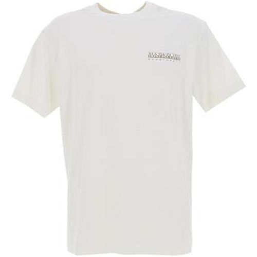 T-shirt S-albula ss white heron - Napapijri - Modalova