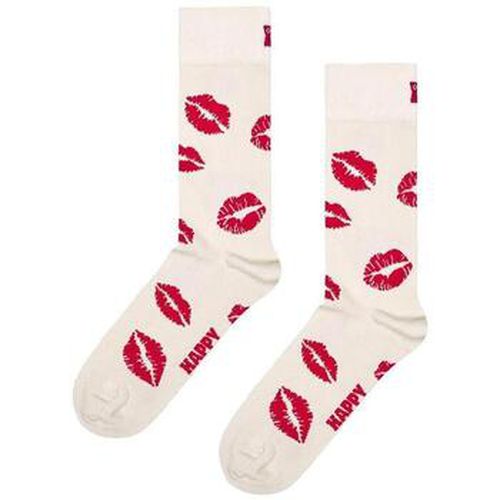 Chaussettes Kisses sock white - Happy socks - Modalova