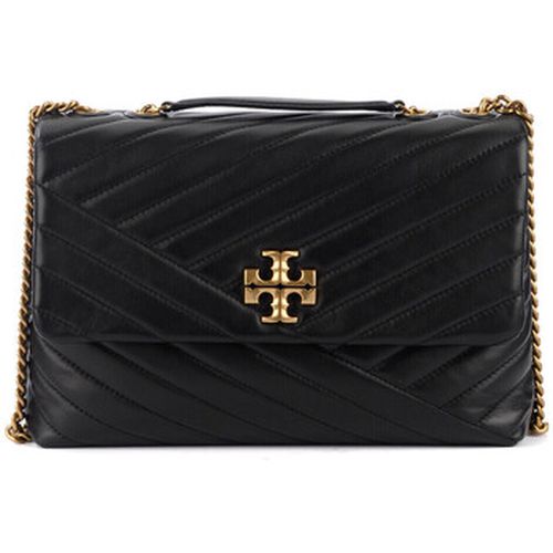 Sac Sac à bandoulière moyen Kira en cuir noir - Tory Burch - Modalova