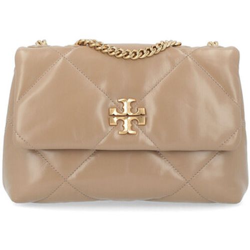 Sac à main Sac Kira petit en cuir nappa beige - Tory Burch - Modalova