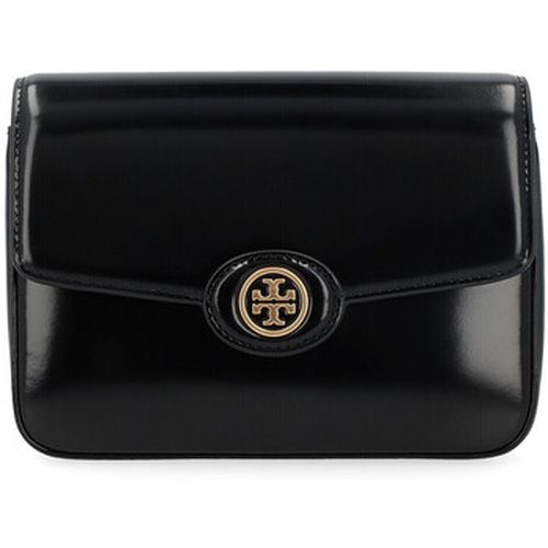 Sac à main Sac Robinson en cuir verni noir - Tory Burch - Modalova