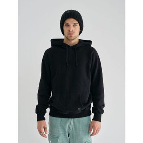 Sweat-shirt HOODIE EN COTON NOIR - 12Ia - Modalova