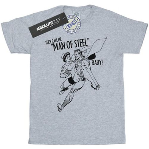 T-shirt Dc Comics Steel Baby - Dc Comics - Modalova