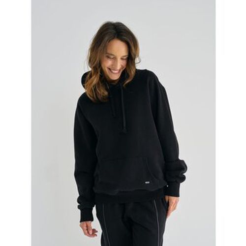 Sweat-shirt HOODIE EN COTON NOIR - 12Ia - Modalova